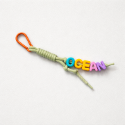 key ring ocean green