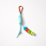 key ring brelok napis surf miętowy do kluczy