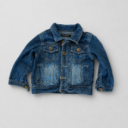 kurtka vintage jeans dziecko mini