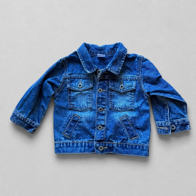jeans kurtka dla dziecka mini