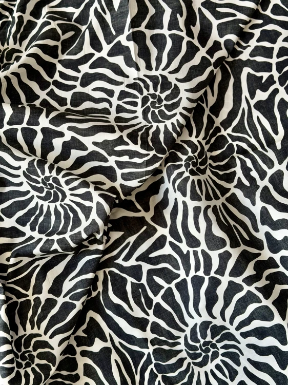 sukienka maxi dress shells muszle długa wiskoza z kieszeniami