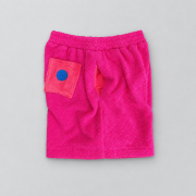 magenta spodenki shorts szorty róż różowe frotte towel letnie