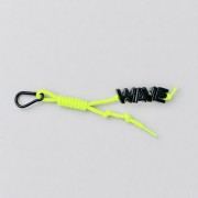 key ring brelok napis wave neon żółty