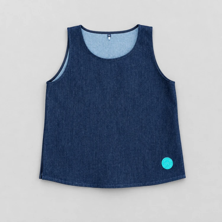 jeans koszulka top letni