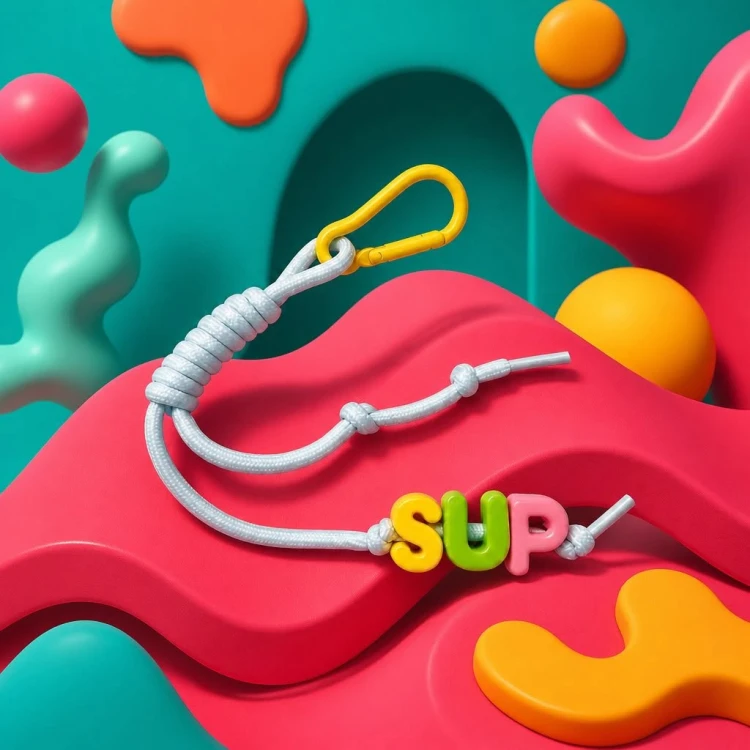 brelok SUP kolorowy keyring