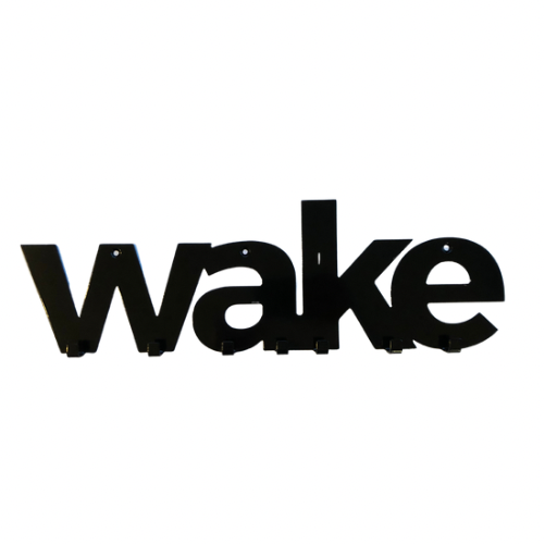 wake key hanger czarny black wieszak na ubrania
