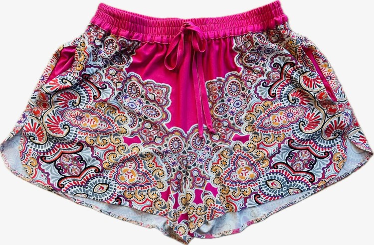 szorty pink róż orientalne
